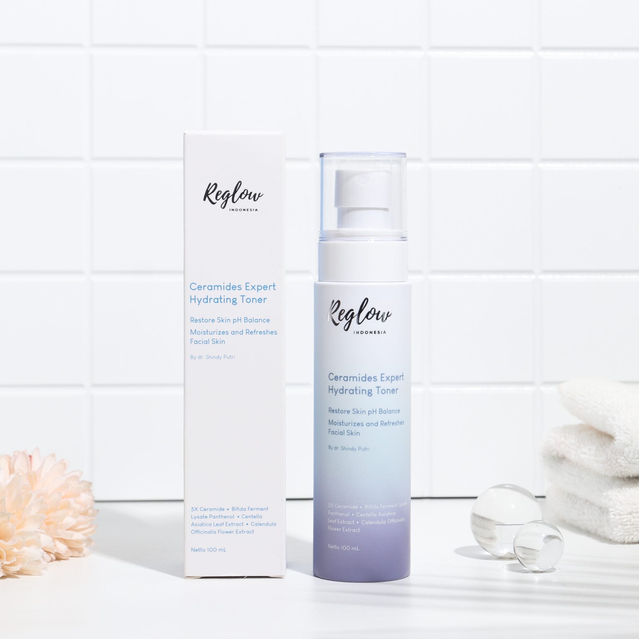 Toner untuk hidrasi kulit wajah, lembapkan dan kuatkan skin barrier dengan efektif